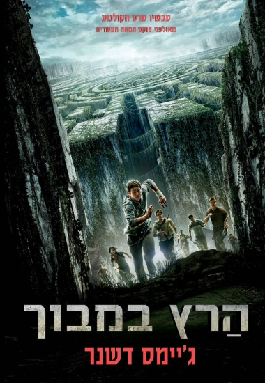 עטיפת הספר הרץ במבוך | ג'יימס דשנר