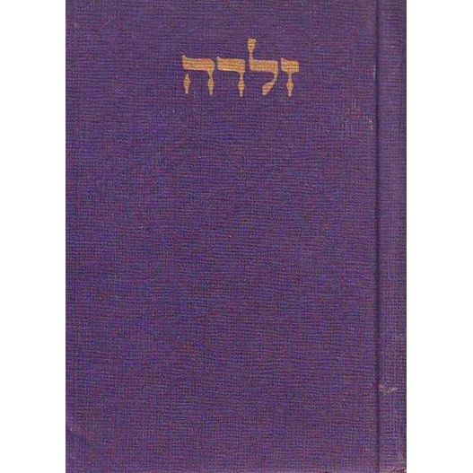 עטיפת הספר שירים | זלדה