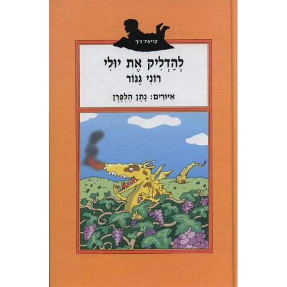 עטיפת הספר להדליק את יולי | רוני גנור