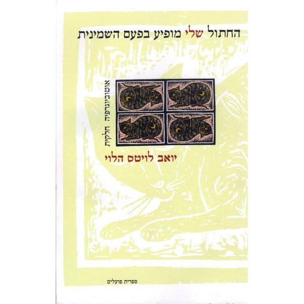 עטיפת הספר החתול שלי מופיע בפעם השמינית | יואב לויטס הלוי