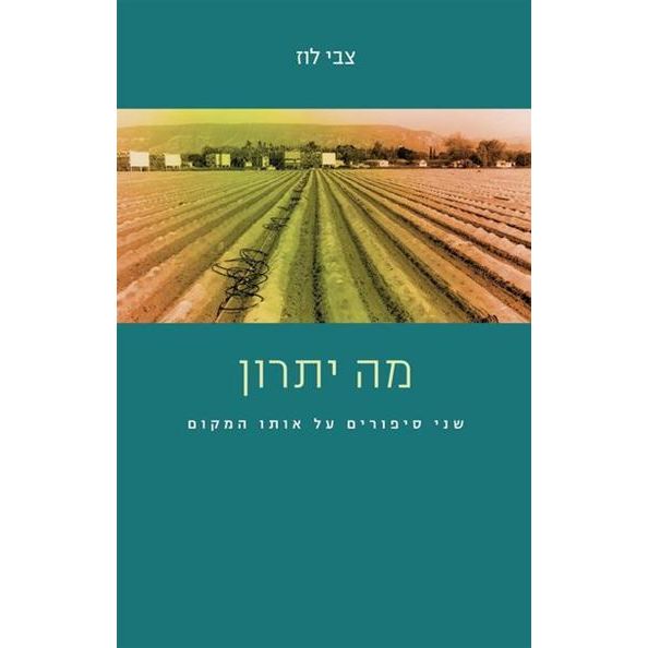 עטיפת הספר מה יתרון | צבי לוז