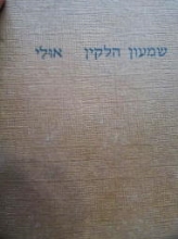 עטיפת הספר אולי | שמעון הלקין
