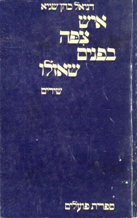 עטיפת הספר איש ציפה בפנים שאזלו | דניאל כהן-שגיא