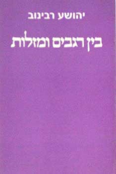 עטיפת הספר בין רגבים ומזלות: מבחר שירים | יהושע רבינוב