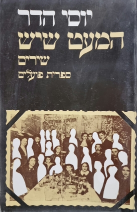 עטיפת הספר המעט שיש | יוסף הדר 