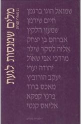 עטיפת הספר מלים שמנסות לגעת: אחד-עשר משדרי ספרות | יצחק לבטוב