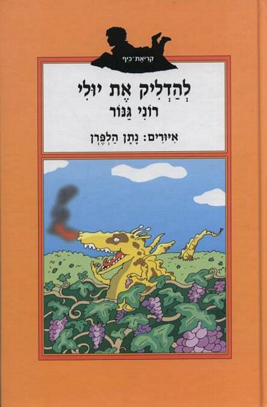 עטיפת הספר להדליק את יולי | רוני גנור