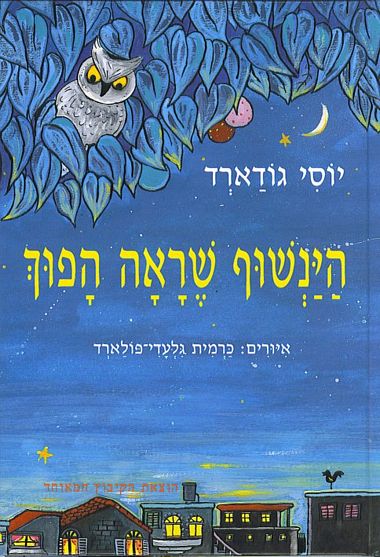 עטיפת הספר הינשוף שראה הפוך | יוסי גודארד