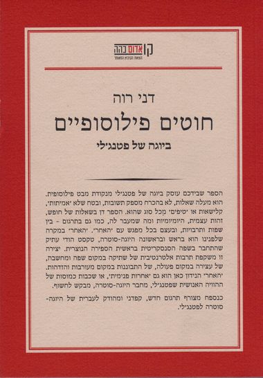 עטיפת הספר חוטים פילוסופיים ביוגה של פטנג'לי | דני רוה